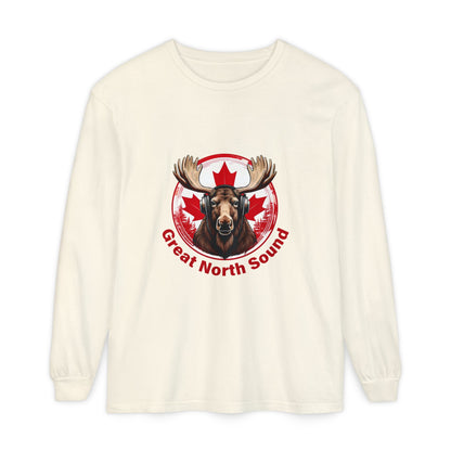 Great North Sound Longsleeve – Relaxed Fit, Canadian Vinyl Vibes