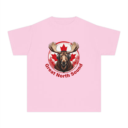 Great North Sound Kids Premium Tee – Fun Print, Proud Canadian Beat