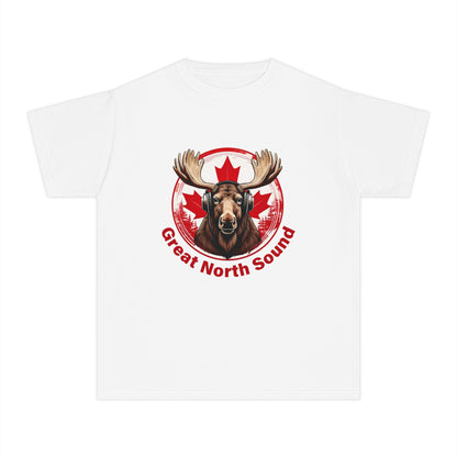 Great North Sound Kids Premium Tee – Fun Print, Proud Canadian Beat