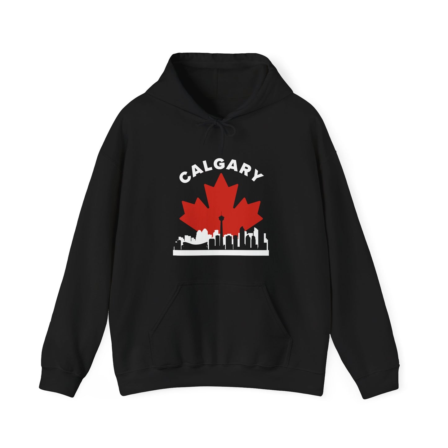MapleLine Calgary Classic Hoodie – Everyday Warmth, Canadian Energy