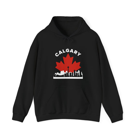 MapleLine Calgary Classic Hoodie – Everyday Warmth, Canadian Energy