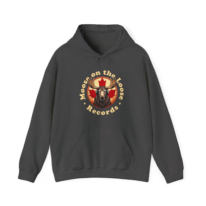 Moose on the Loose Records Hoodie – Everyday Warmth, Retro Canadian Soundtrack