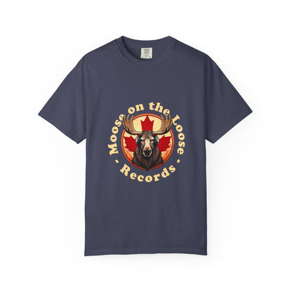 Moose on the Loose Records Premium Tee – Soft Texture, Loud Northern Groove