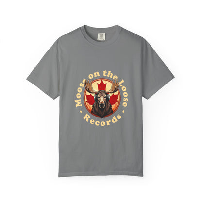 Moose on the Loose Records Premium Tee – Soft Texture, Loud Northern Groove