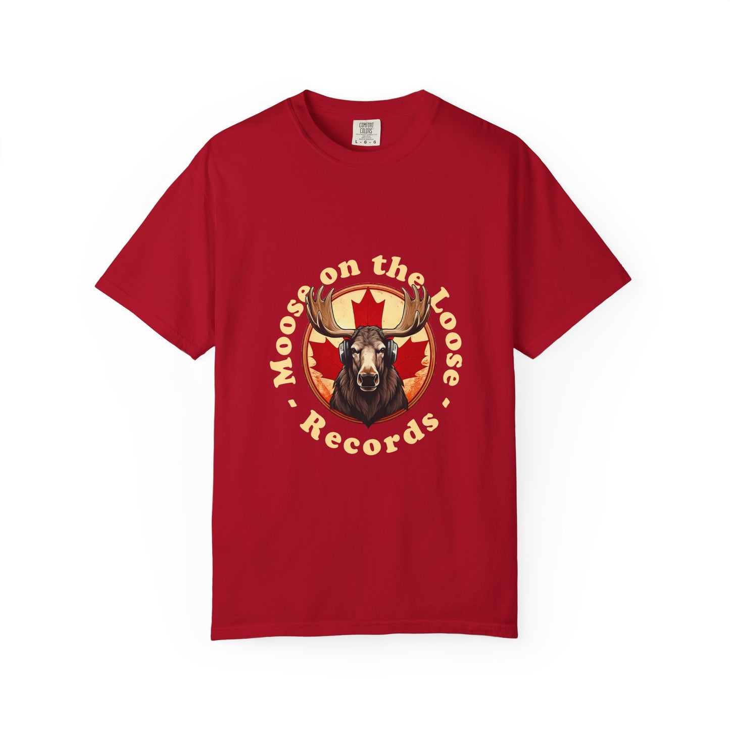 Moose on the Loose Records Premium Tee – Soft Texture, Loud Northern Groove