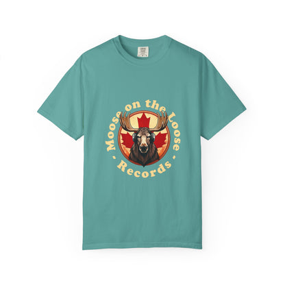 Moose on the Loose Records Premium Tee – Soft Texture, Loud Northern Groove