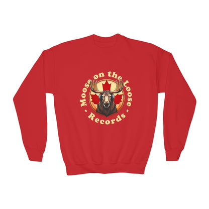 Moose on the Loose Records Kinder-Sweatshirt – Weich, warm und voller Moose-Musik-Spirit