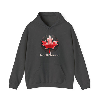 NorthSound Hoodie – Everyday Warmth, Vinyl‑Inspired Canadian Pride