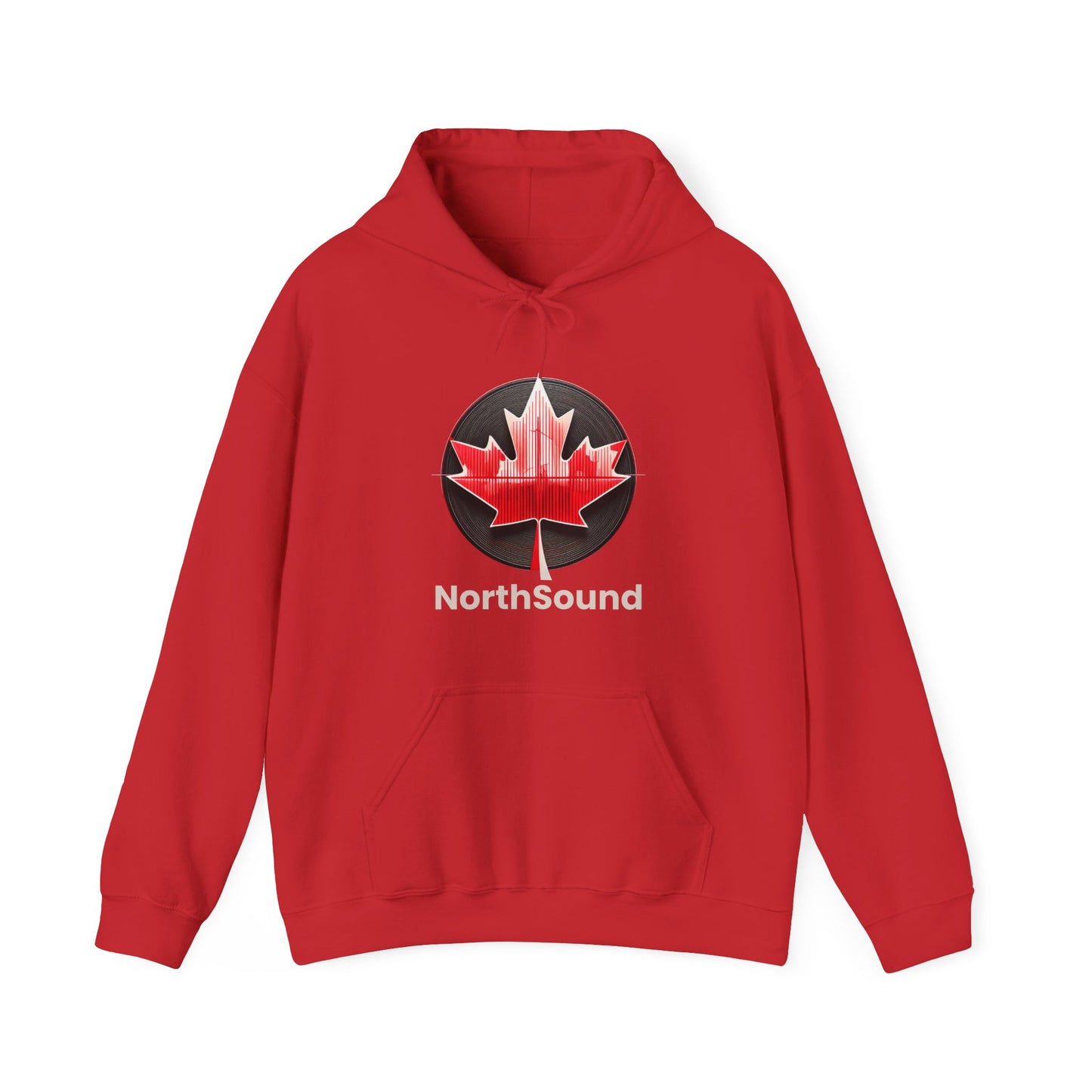 NorthSound Hoodie – Everyday Warmth, Vinyl‑Inspired Canadian Pride