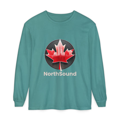 NorthSound Longsleeve – Relaxed Fit, Vinyl‑Inspired Canadian Vibes