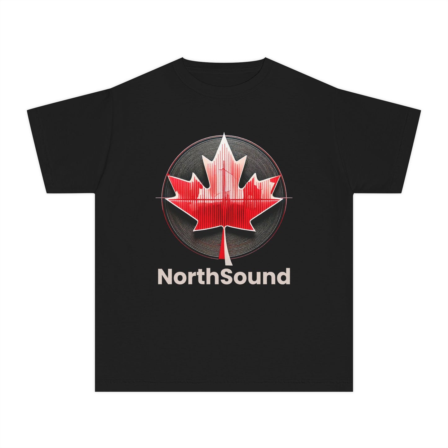 NorthSound Kids Premium Tee – Fun Print, Proud Canadian Beat