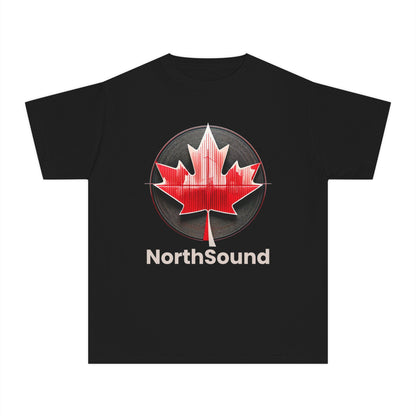 NorthSound Kids Premium Tee – Fun Print, Proud Canadian Beat