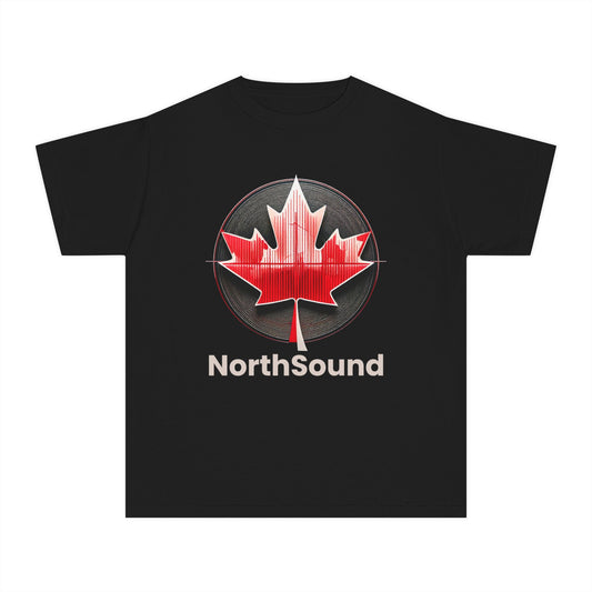 NorthSound Kids Premium Tee – Fun Print, Proud Canadian Beat