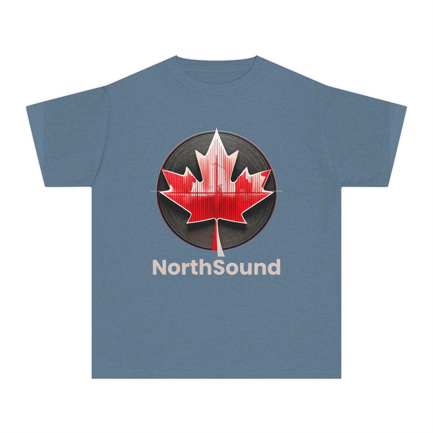 NorthSound Kids Premium Tee – Fun Print, Proud Canadian Beat