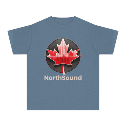 NorthSound Kids Premium Tee – Fun Print, Proud Canadian Beat