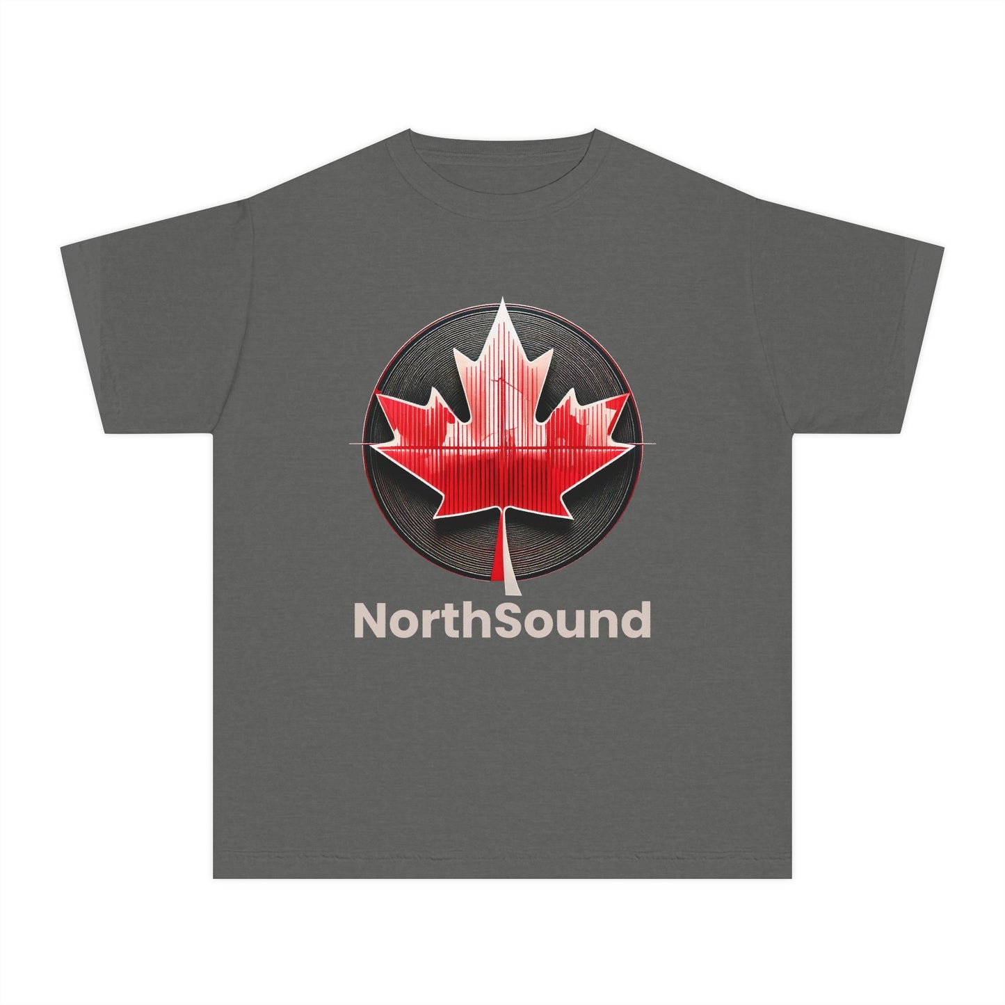 NorthSound Kids Premium Tee – Fun Print, Proud Canadian Beat