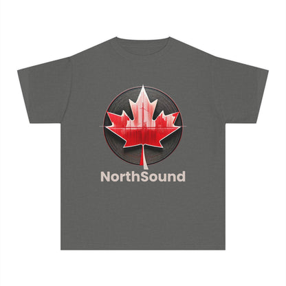 NorthSound Kids Premium Tee – Fun Print, Proud Canadian Beat