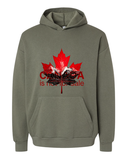 „Kanada ist nicht zu verkaufen“-Hoodie – Kuschelige Lagen, laute Souveränität