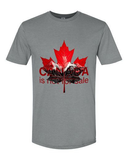 Canada Is Not For Sale Statement Tee – Everyday Power, National Integrity
