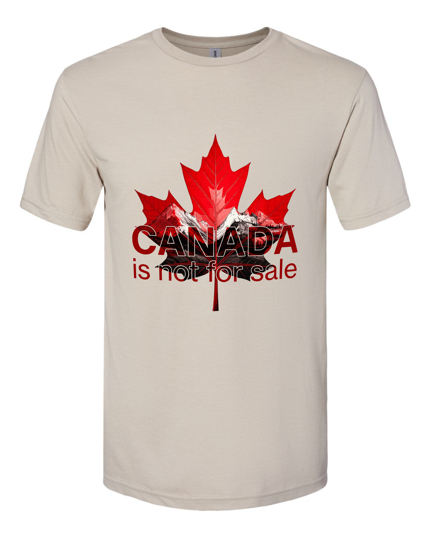 Canada Is Not For Sale Statement Tee – Everyday Power, National Integrity