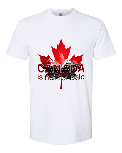 Canada Is Not For Sale Statement Tee – Everyday Power, National Integrity