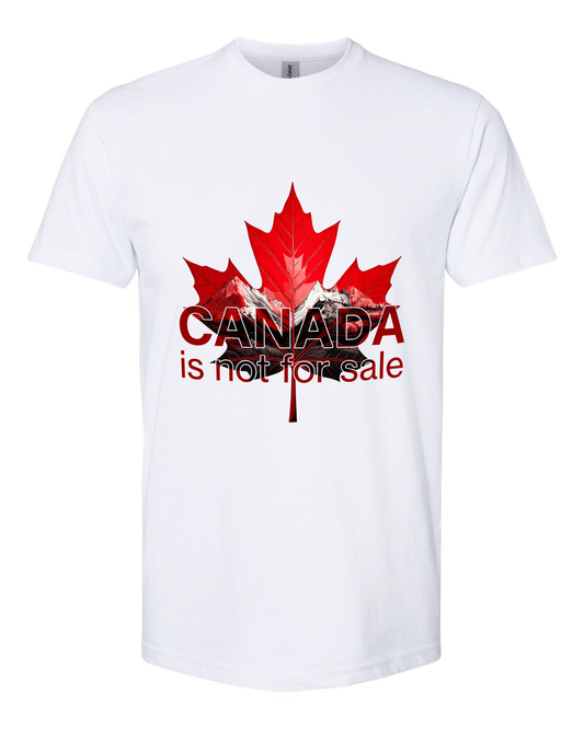 Canada Is Not For Sale Statement Tee – Everyday Power, National Integrity