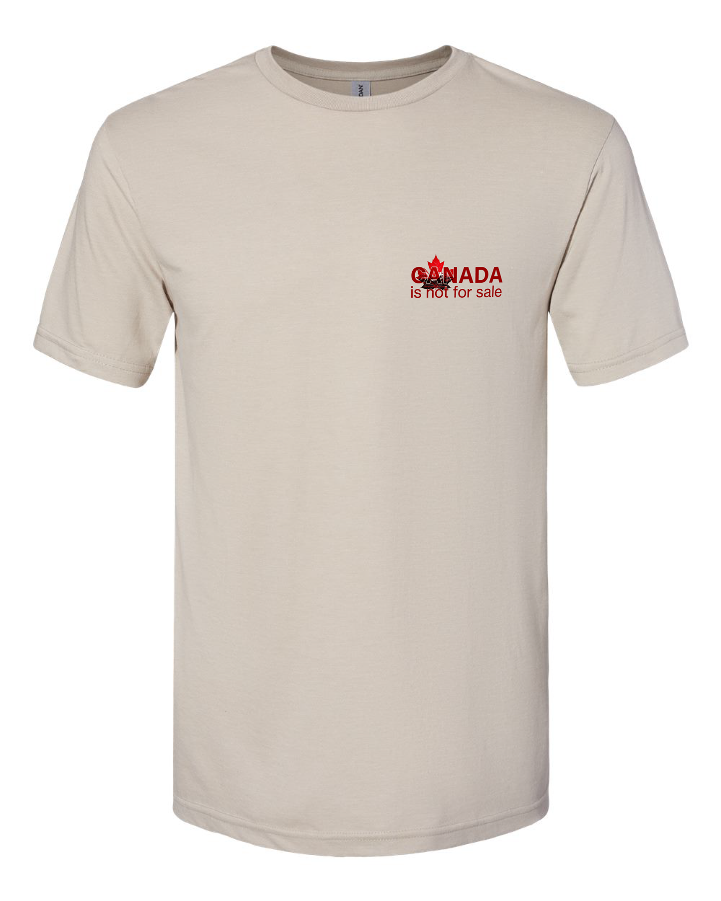 Canada Is Not For Sale Minimal Tee – Subtle Print, Everyday Pride