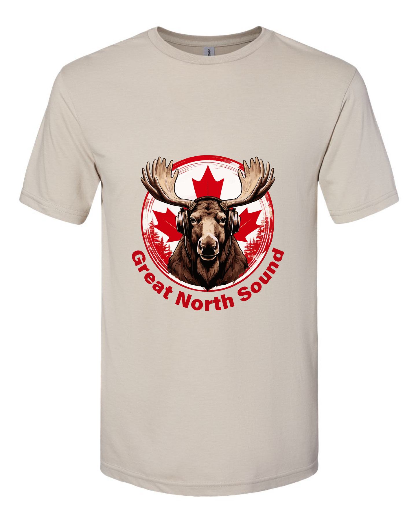 Great North Sound Tee – Everyday Comfort, Retro Canadian Rhythm