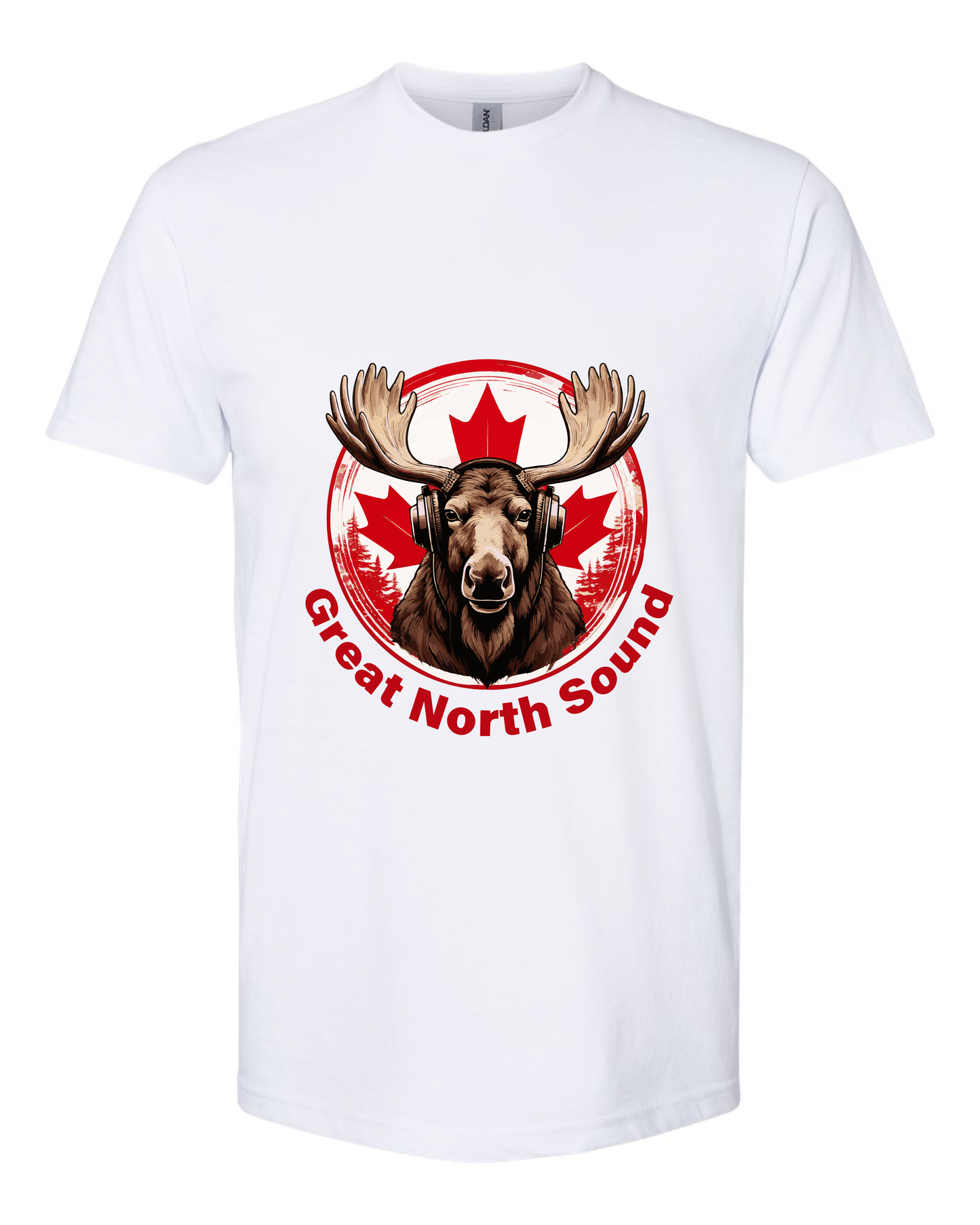 Great North Sound Tee – Everyday Comfort, Retro Canadian Rhythm