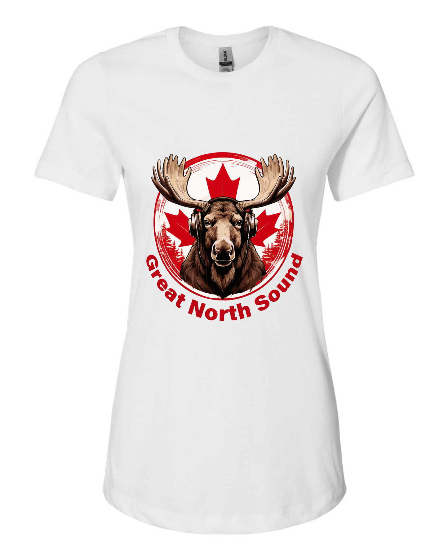Great North Sound Women’s Tee – Effortless Style, Northern Sound Identity