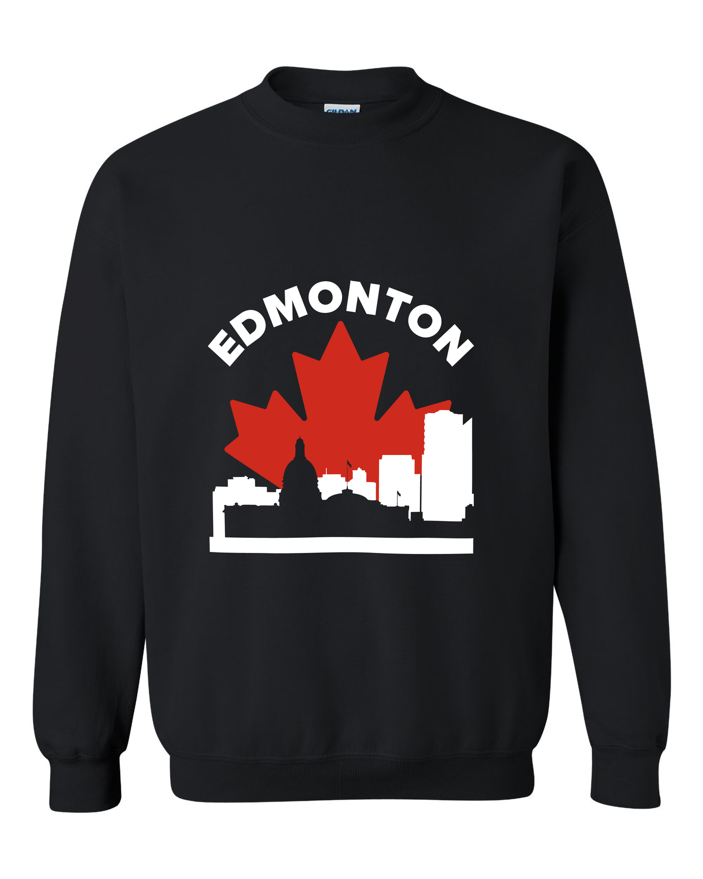 MapleLine Edmonton Classic Crewneck – Cozy Feel with True North Energy