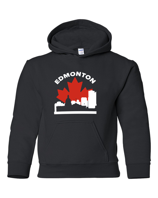 MapleLine Edmonton Kids Hoodie – Cozy Warmth for Young Northern Explorers