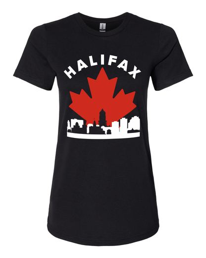 MapleLine Halifax Women’s Premium Tee – Effortless Style with Atlantic Charm