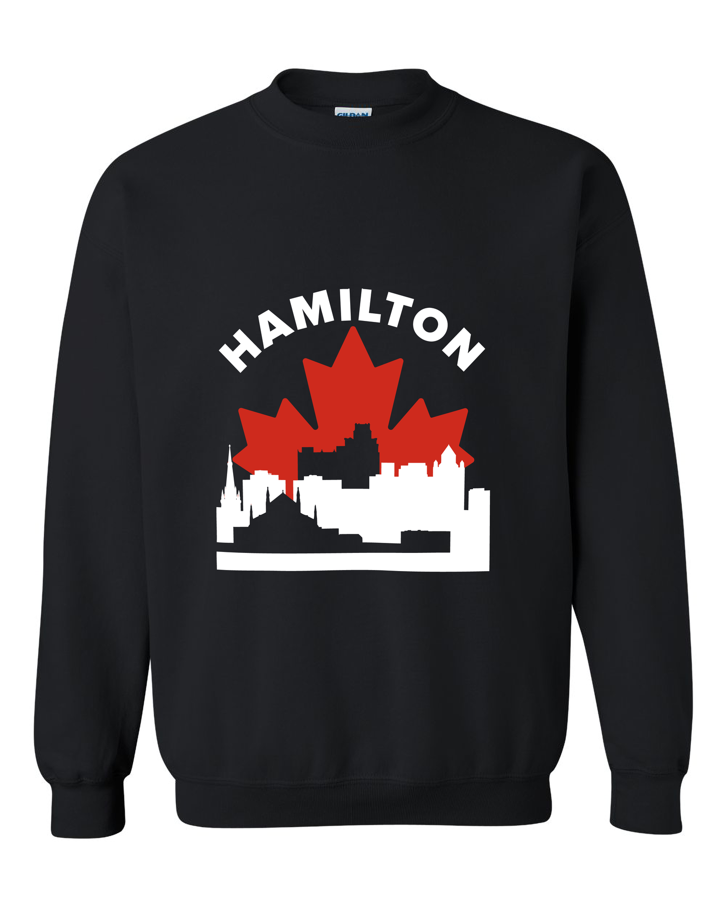 MapleLine Hamilton Classic Crewneck – Cozy Feel with Steel‑City Energy
