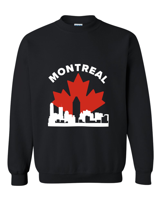 MapleLine Montreal Classic Crewneck – Cozy Feel with Creative City Energy