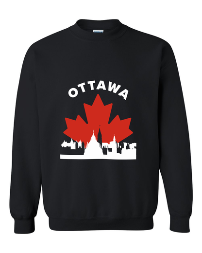 MapleLine Ottawa Classic Crewneck – Cozy Feel with Capital Energy