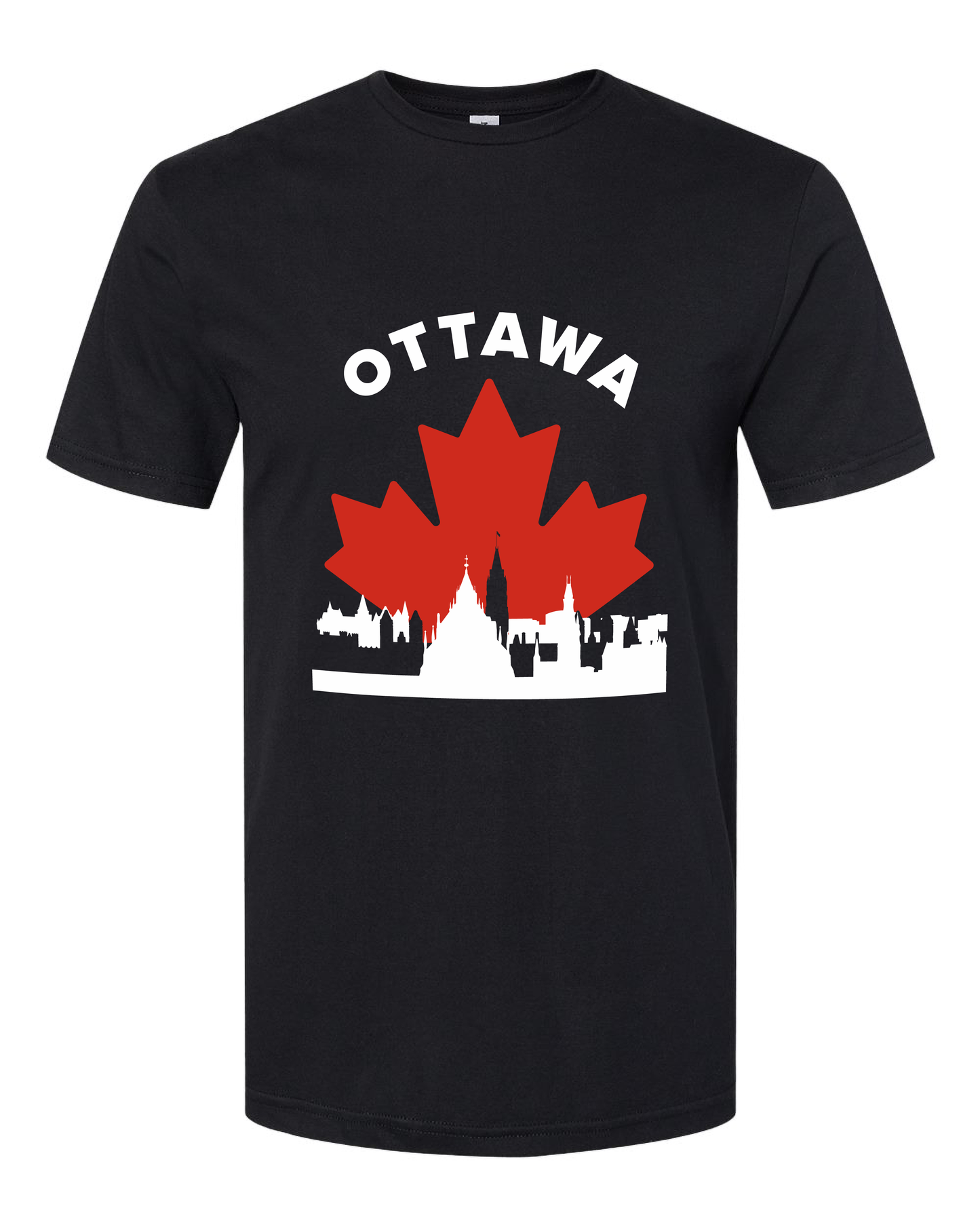 MapleLine Ottawa Softstyle Tee – Everyday Comfort, Canadian Spirit