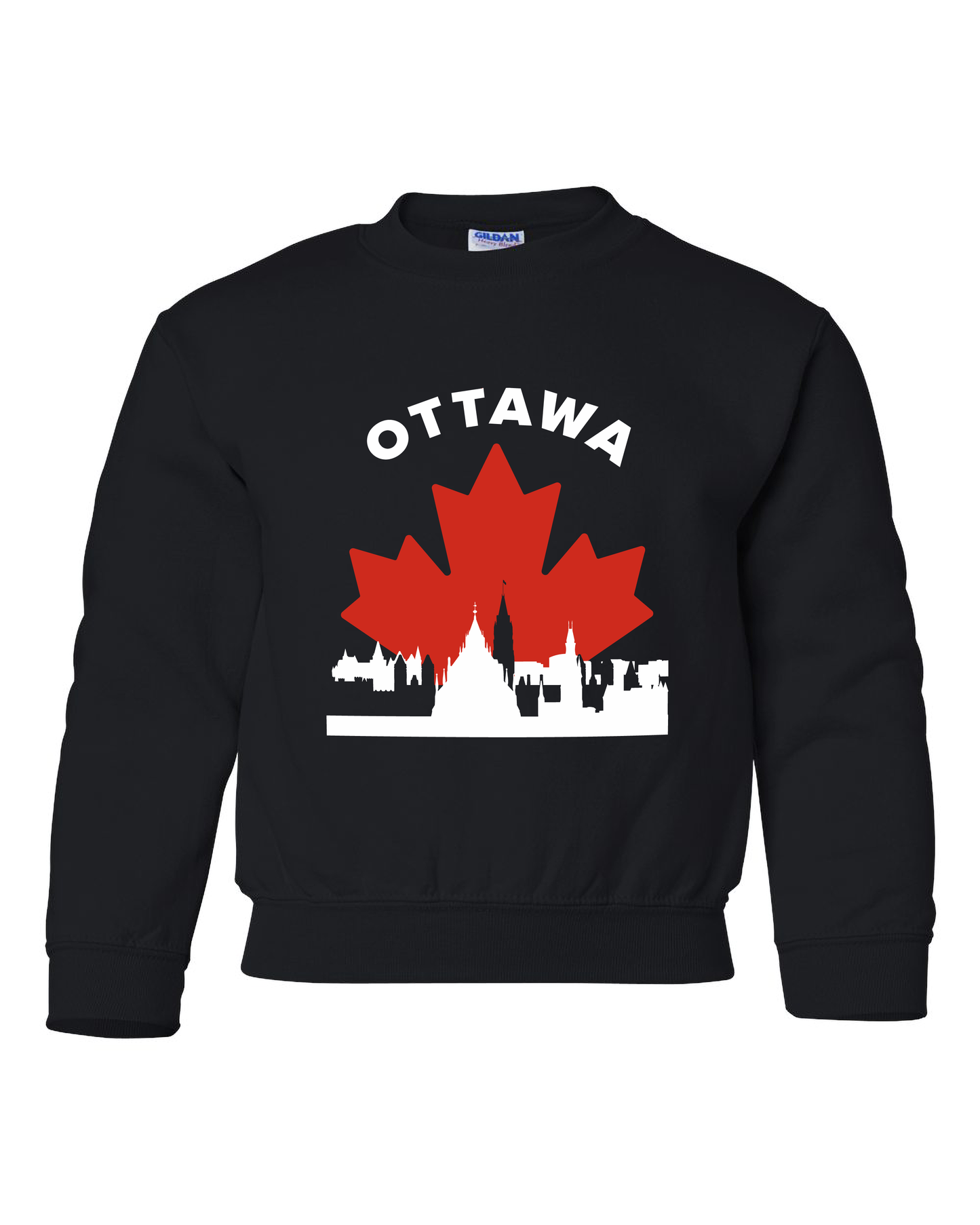 MapleLine Ottawa Kids Sweatshirt – Soft, Warm & Ready for Winter Adventures