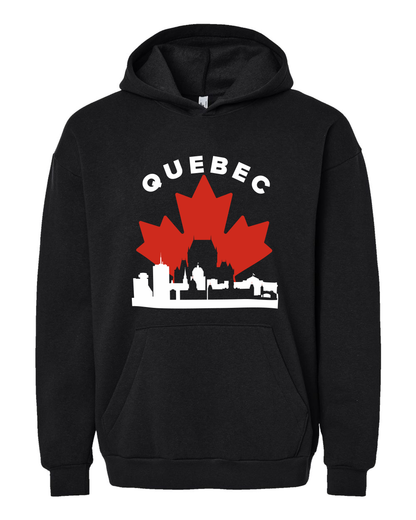 MapleLine Québec Premium Hoodie – Cozy Layers for Proud Francophone Hearts
