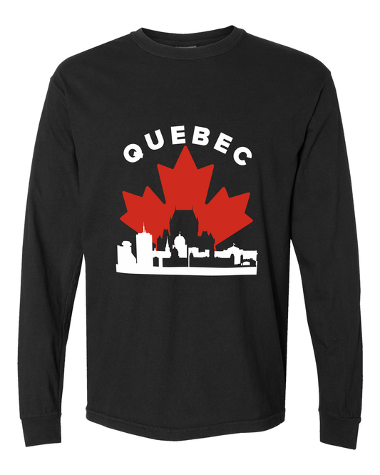 MapleLine Québec Heavyweight Longsleeve – Relaxed Comfort, Old‑World Charm
