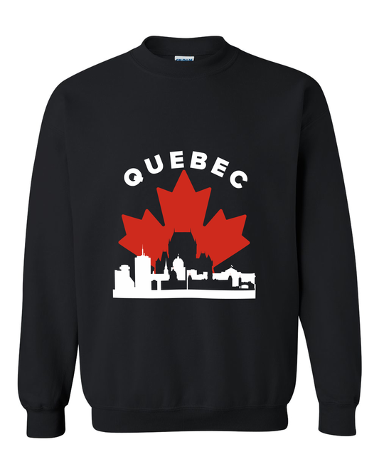 MapleLine Québec Classic Crewneck – Cozy Feel with Old‑Québec Energy