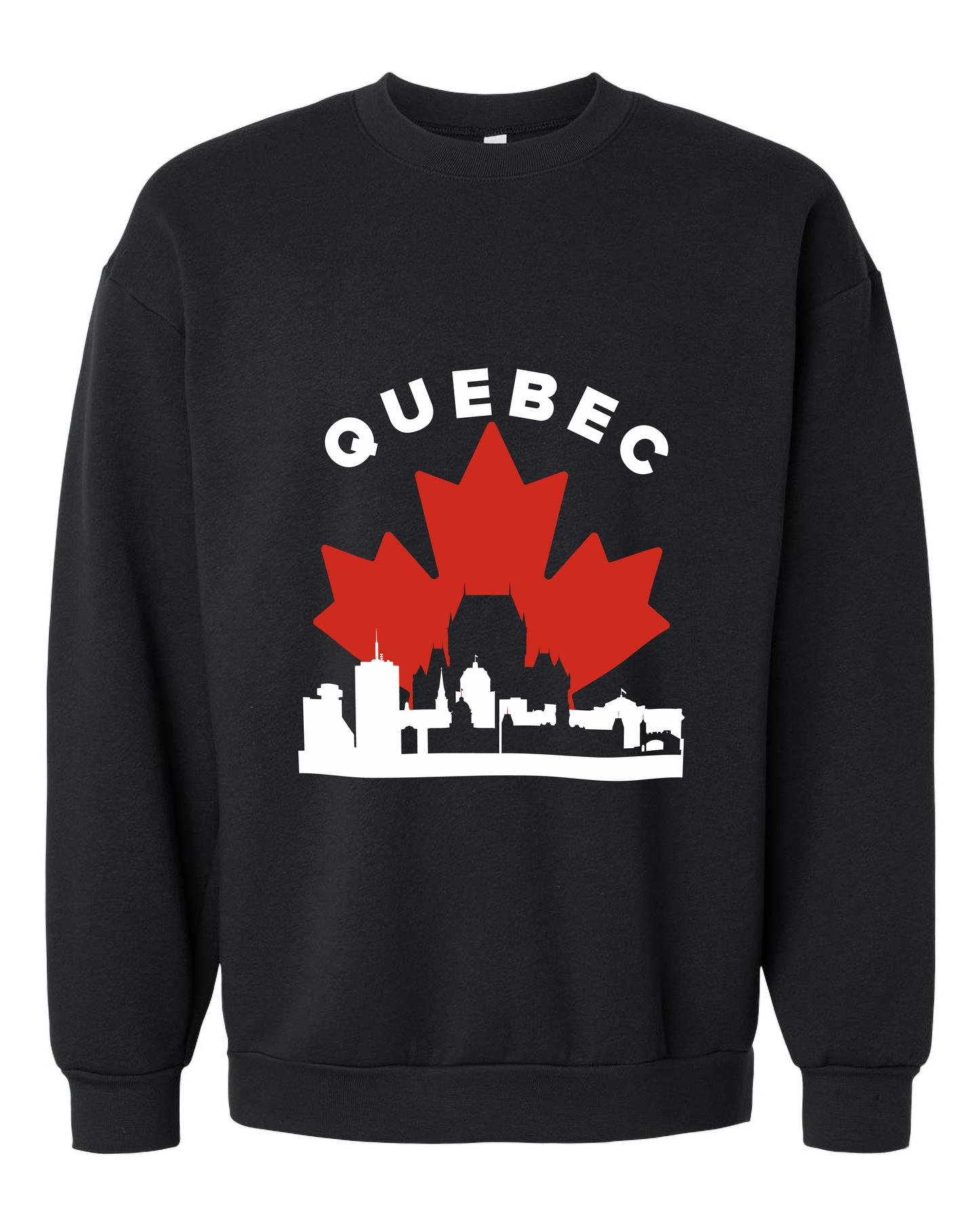 MapleLine Québec Premium Fleece Crewneck – Heritage Warmth with French‑Canadian Soul