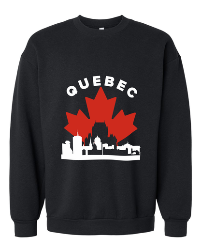 MapleLine Québec Premium Fleece Crewneck – Heritage Warmth with French‑Canadian Soul