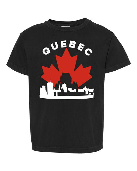 MapleLine Québec Kids Premium Tee – Soft, Strong & Proudly Francophone