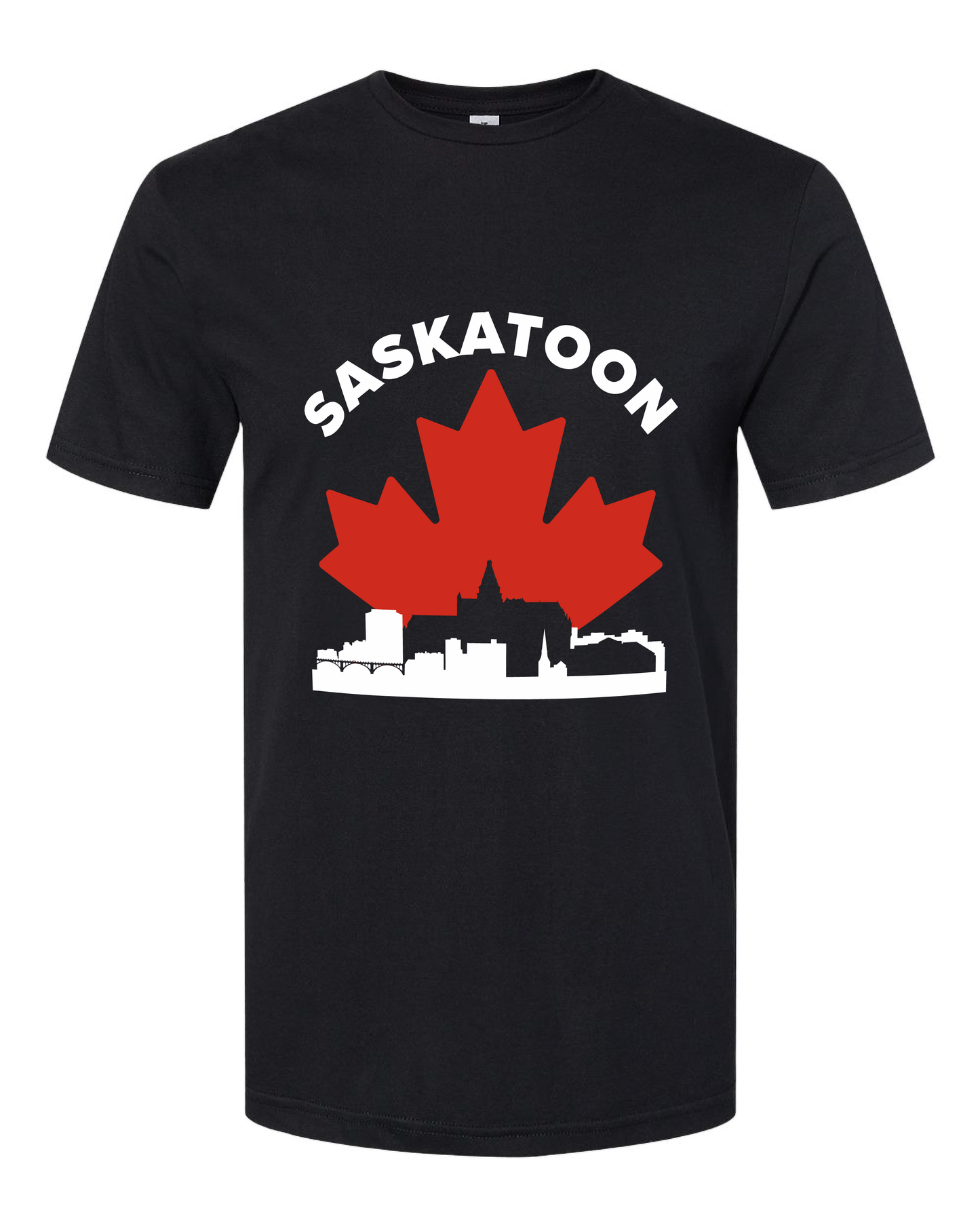 MapleLine Saskatoon Softstyle Tee – Everyday Comfort, Prairie Calm