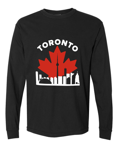MapleLine Toronto Heavyweight Longsleeve – Relaxed Comfort, Modern City Energy