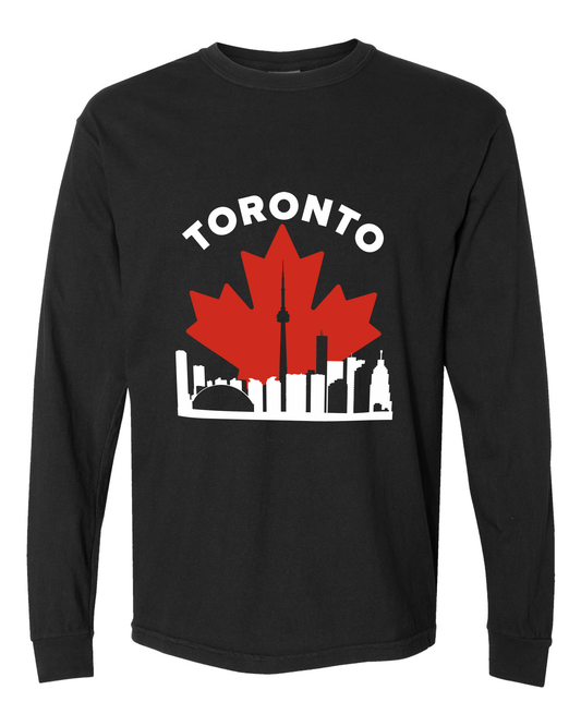 MapleLine Toronto Heavyweight Longsleeve – Relaxed Comfort, Modern City Energy