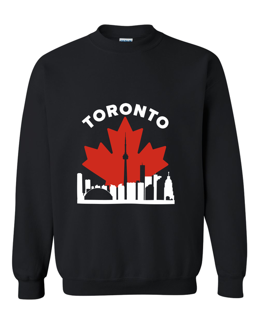 MapleLine Toronto Classic Crewneck – Cozy Feel with Skyline Energy