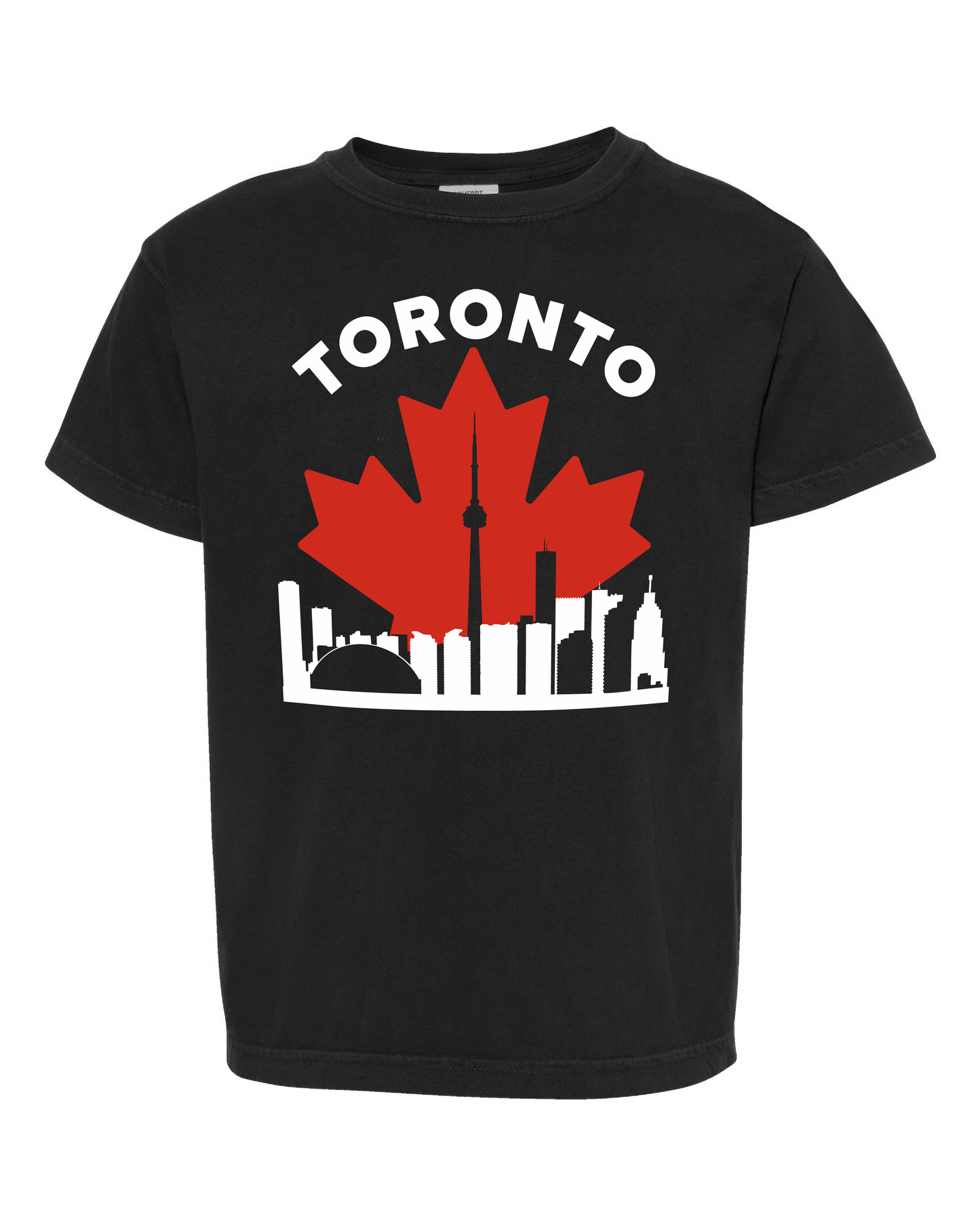 T-shirt haut de gamme MapleLine Toronto pour enfants – Doux, résistant et conçu pour les rêves de grande ville