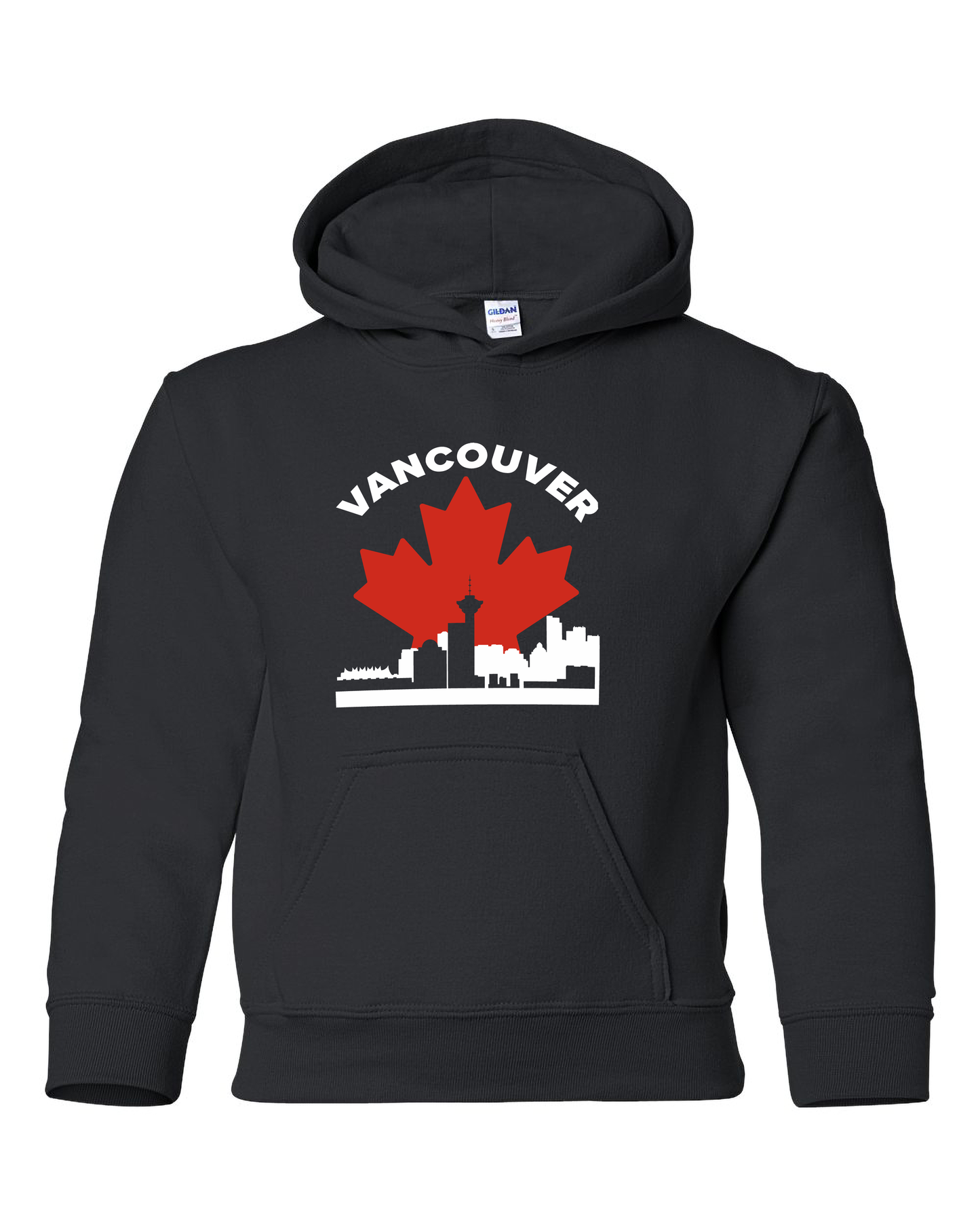 MapleLine Vancouver Kinderhoodie – Kuschelige Wärme für junge Entdecker der Westküste